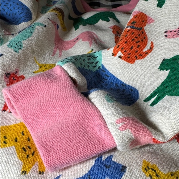 Mini Boden Sweatshirt Dress Tunic Dog Print Girl’s size 11-12Y* - Picture 5 of 9